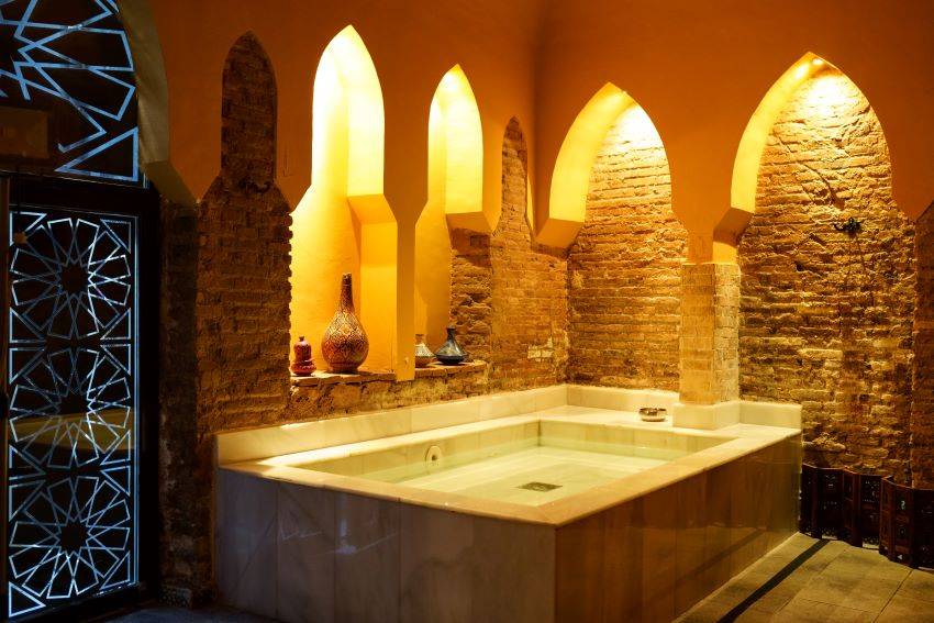 Hammam Al Andalus baños arabes Granada despedida soltera